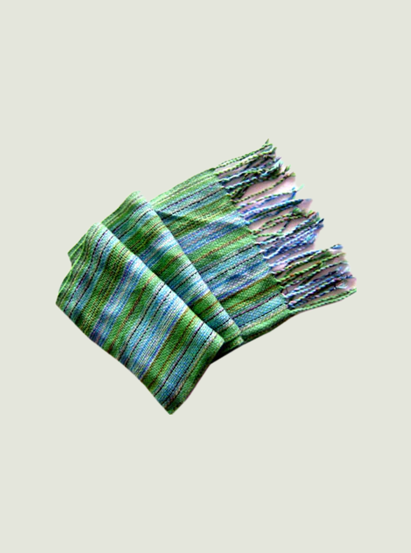 Striped Alpaca Scarf