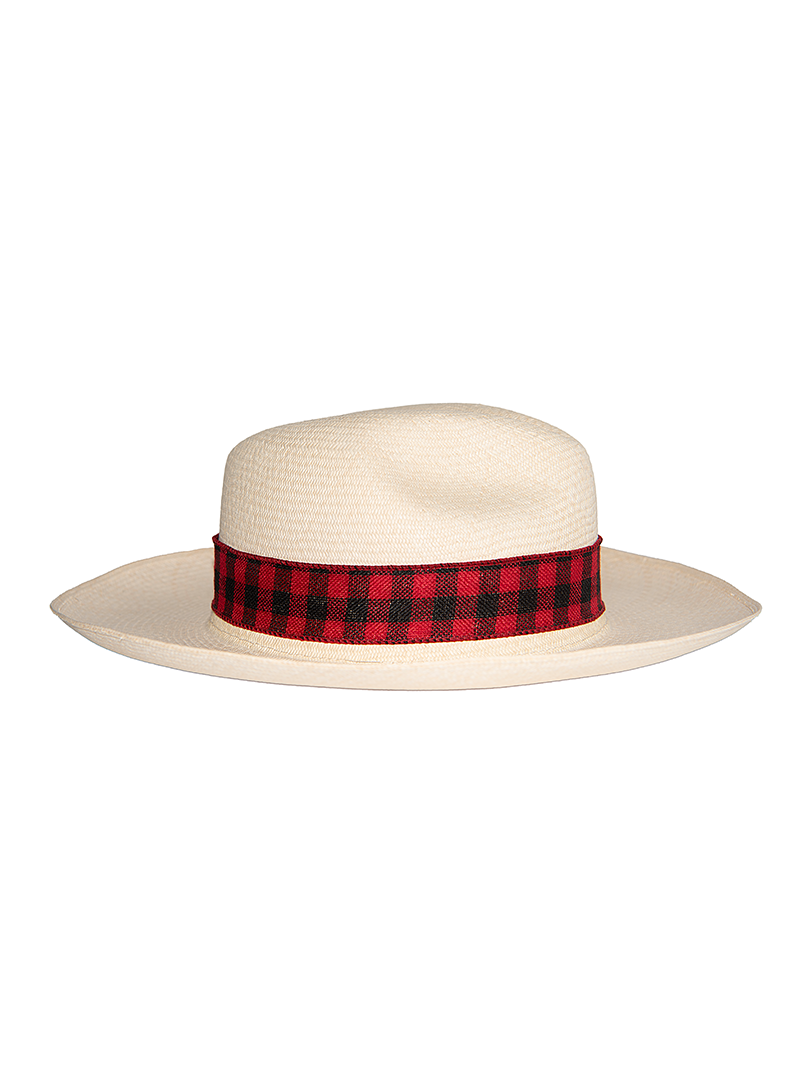 Buffalo Plaid Hat Band