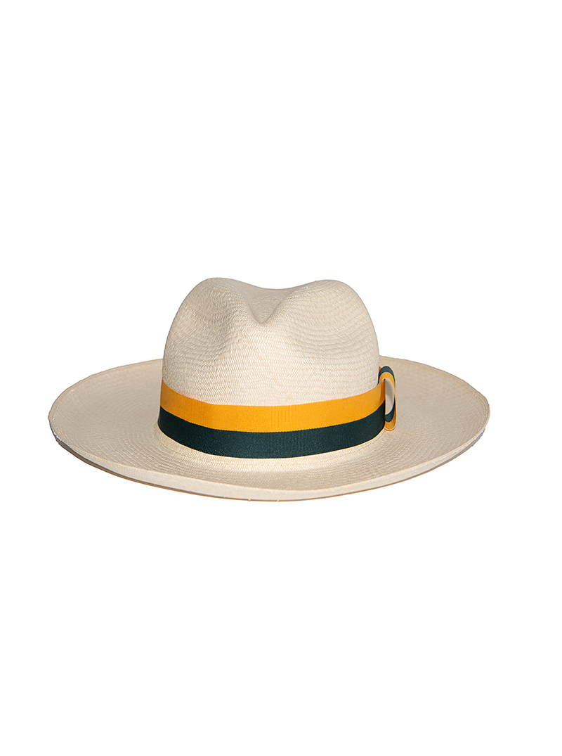 Bicolor Standard Hat Band | Yellow & Green