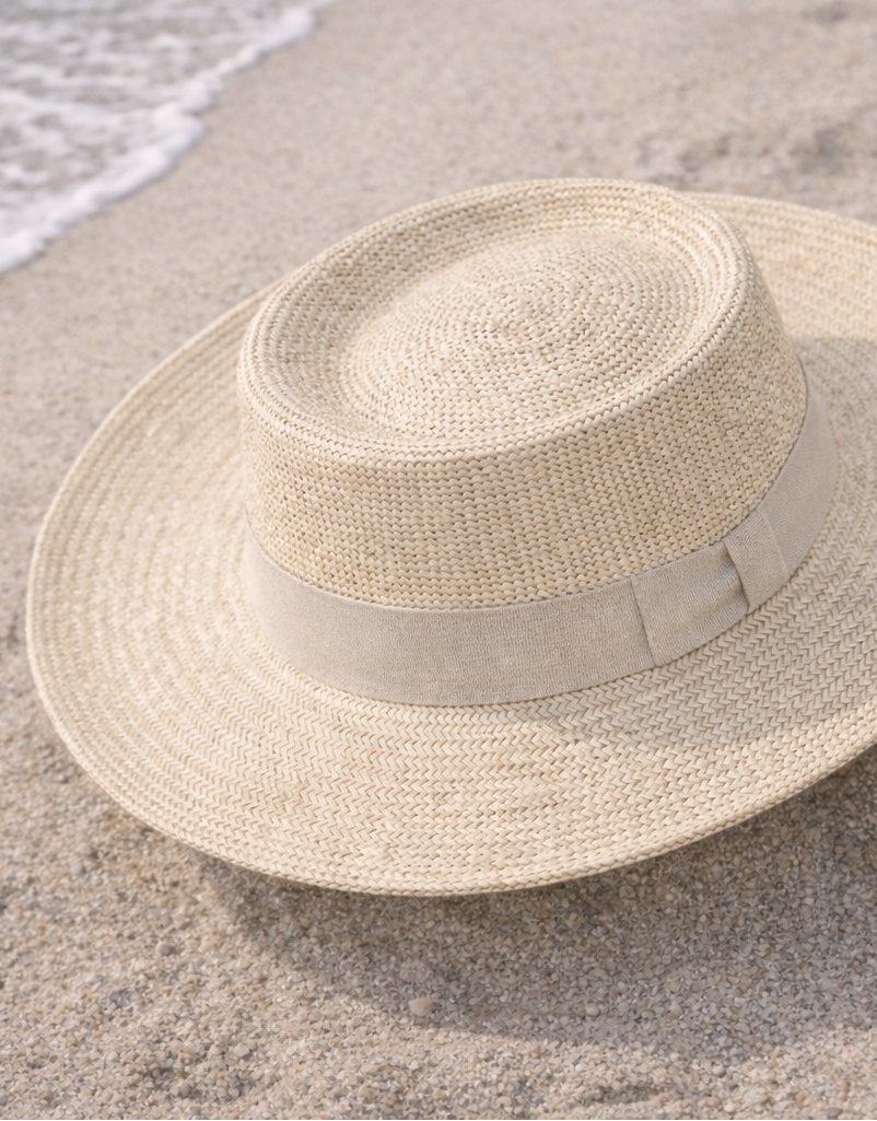 Cappello Panama Gambler Di Paglia | Riviera Edition