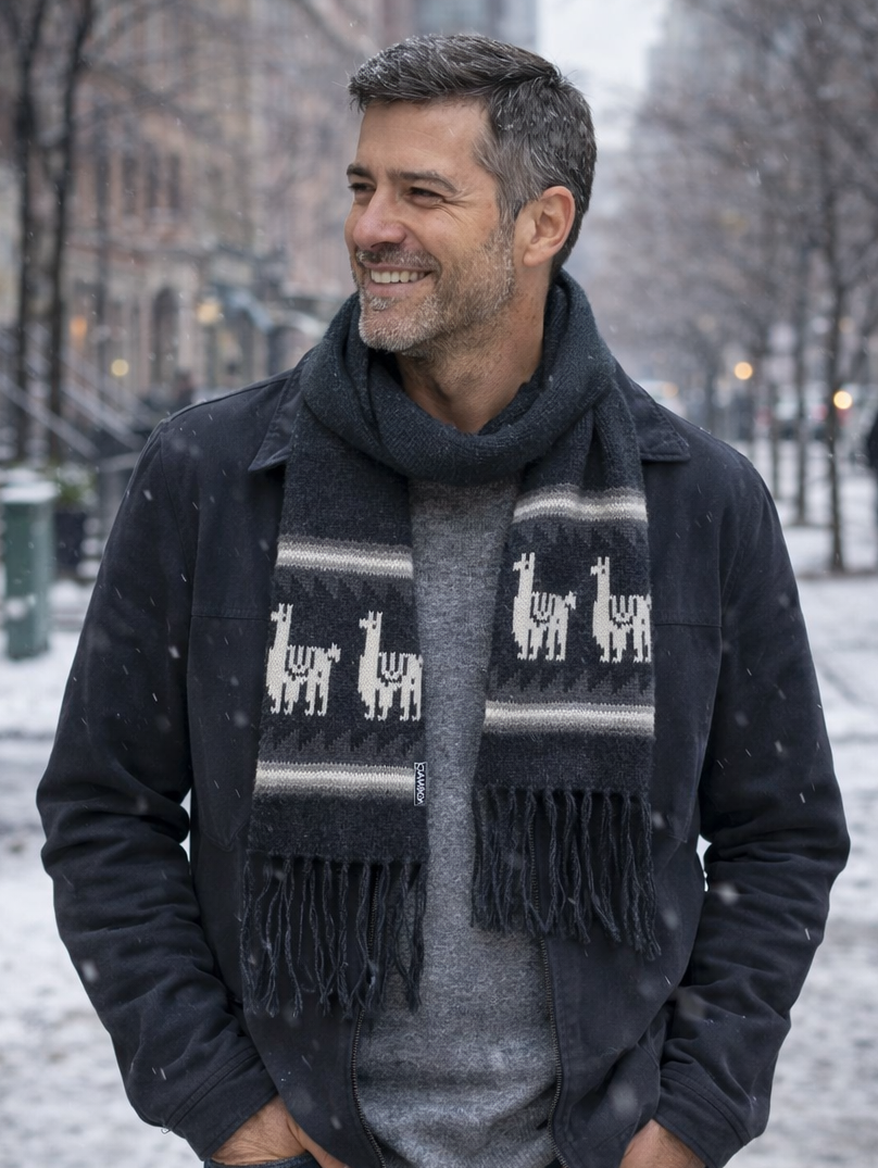 Andean Alpaca Scarf – Gamboa