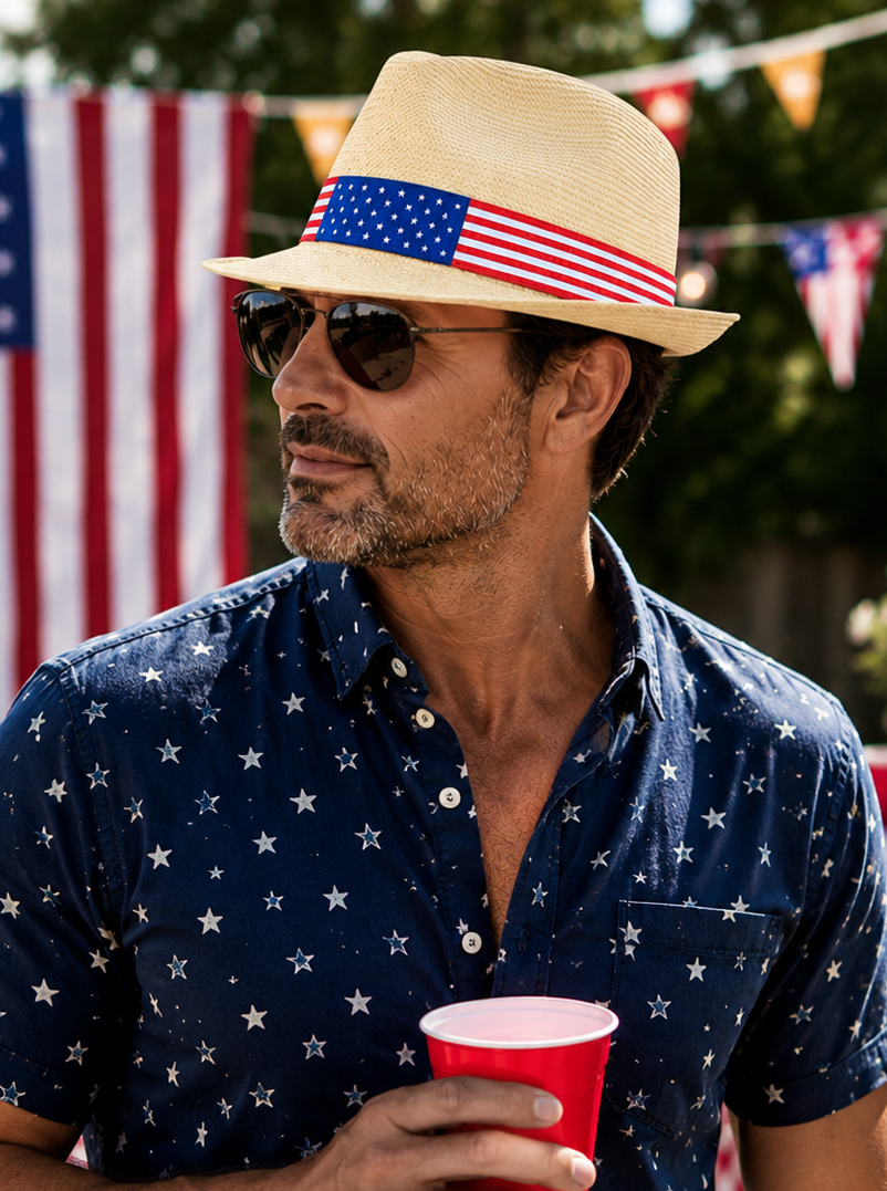 American Flag Hat Band | USA Flag Band