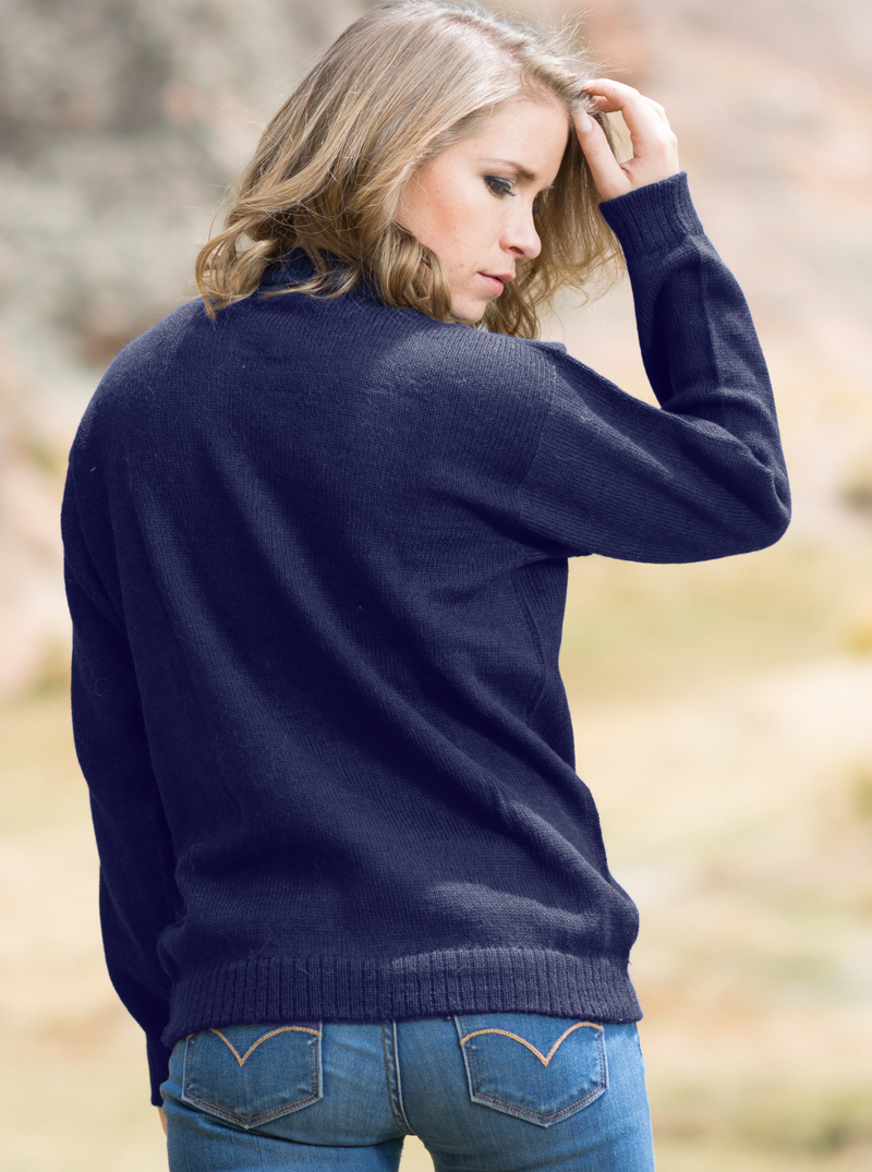 Classic Alpaca Sweater for Women