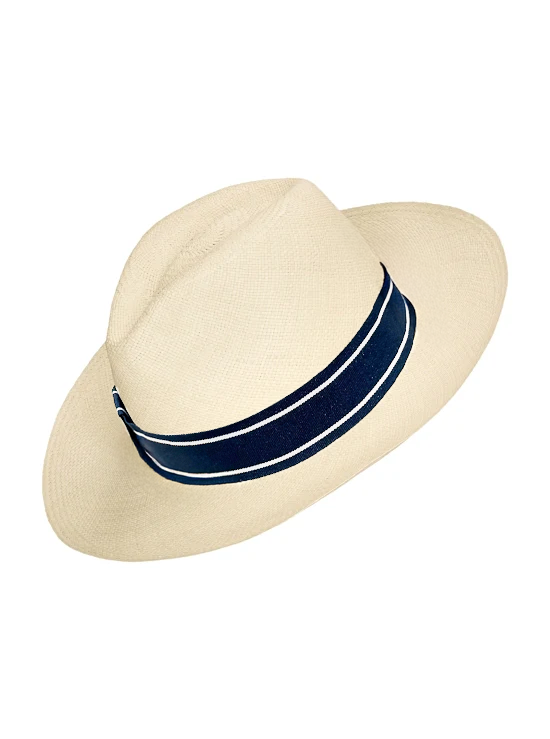 Standard Hat Band - Blue & White