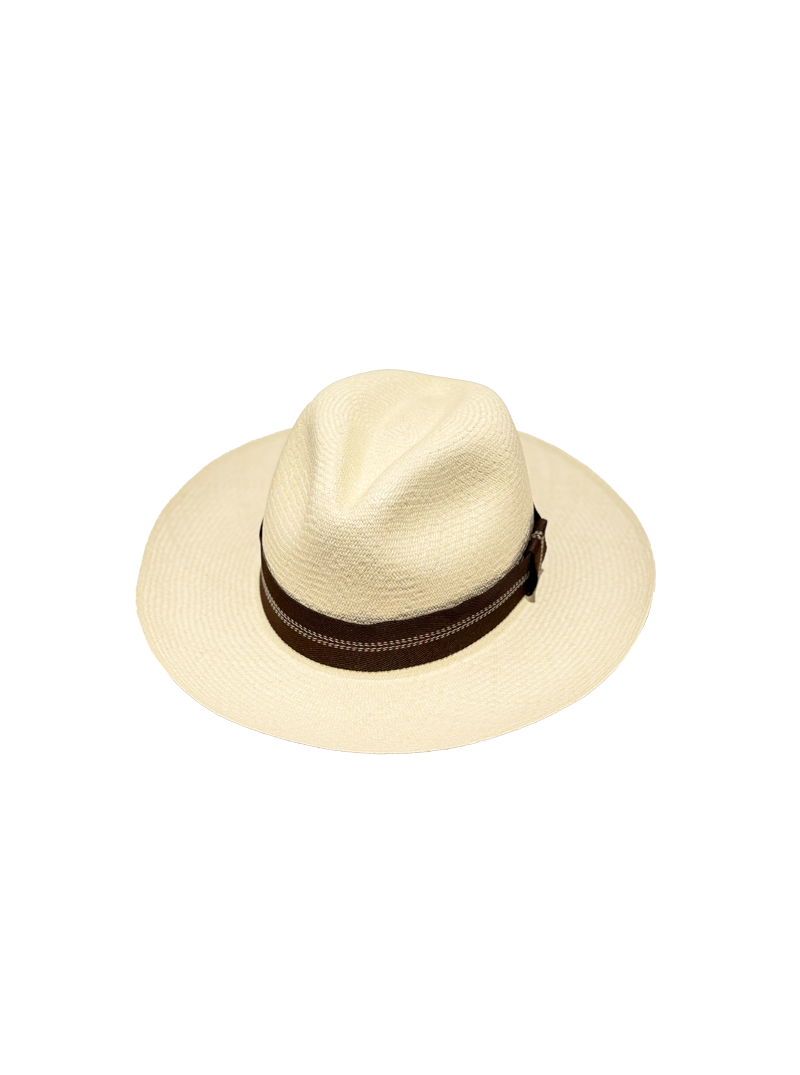 Striped Hat Band - Brown
