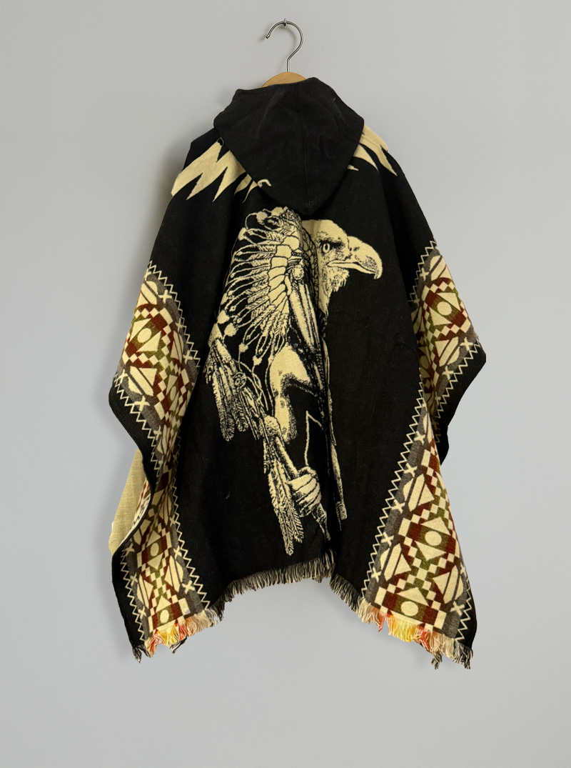 Mexican Poncho | Eagle Design