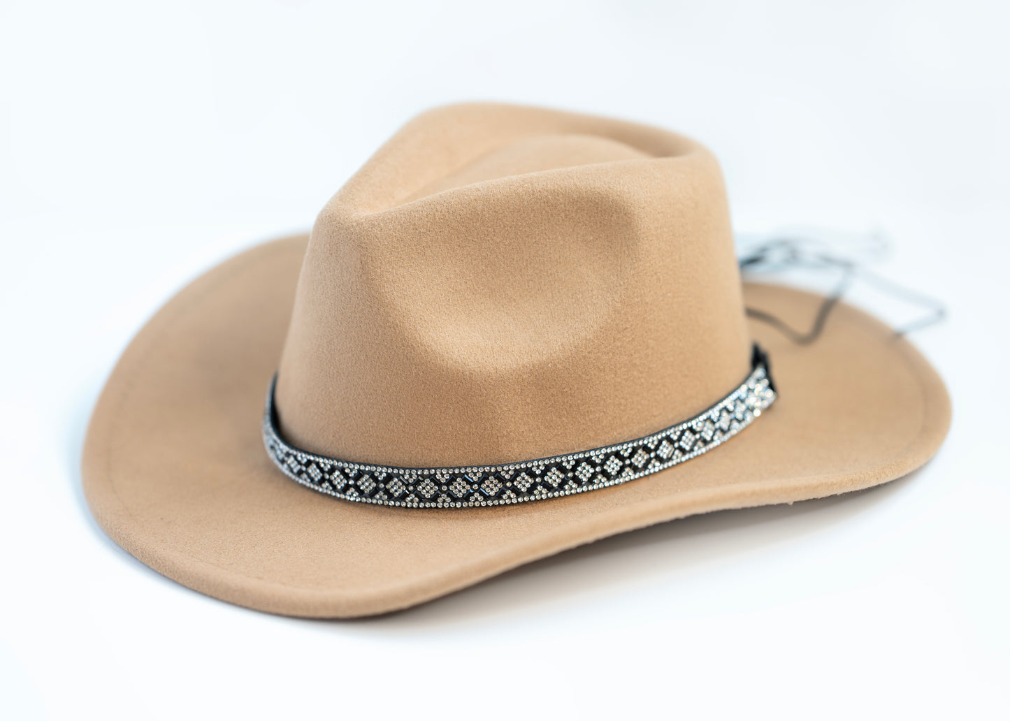 Ethnic Rhinestone Hat Band