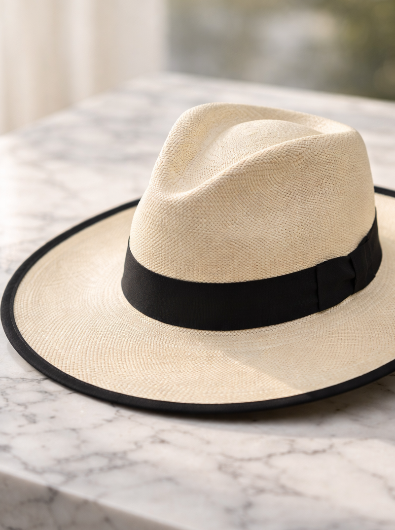 Natural Fedora Panama Hat | The Capsule Collection