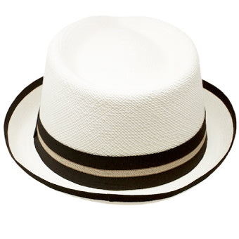 Cappello Panama Bianco da Donna - Cappello Trilby