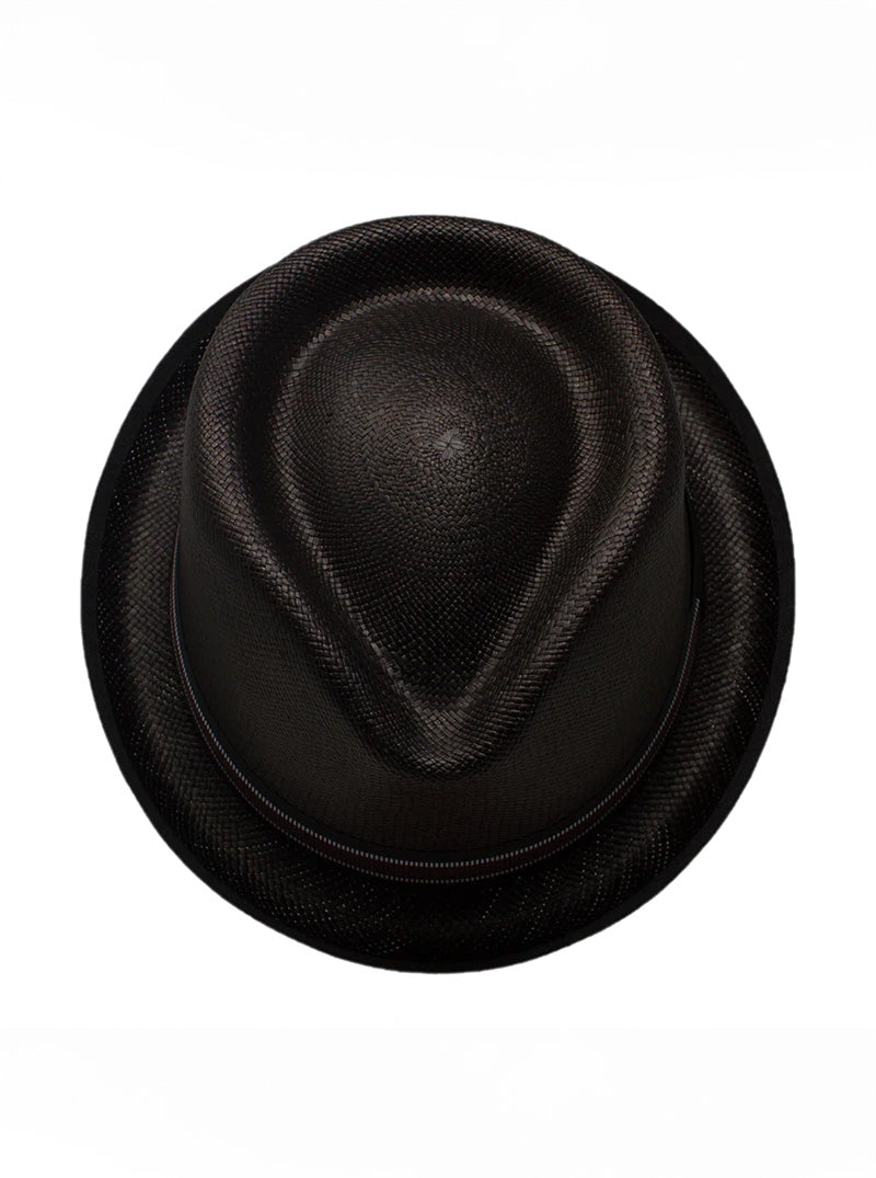 Black Panama Hat - Cuban Hat