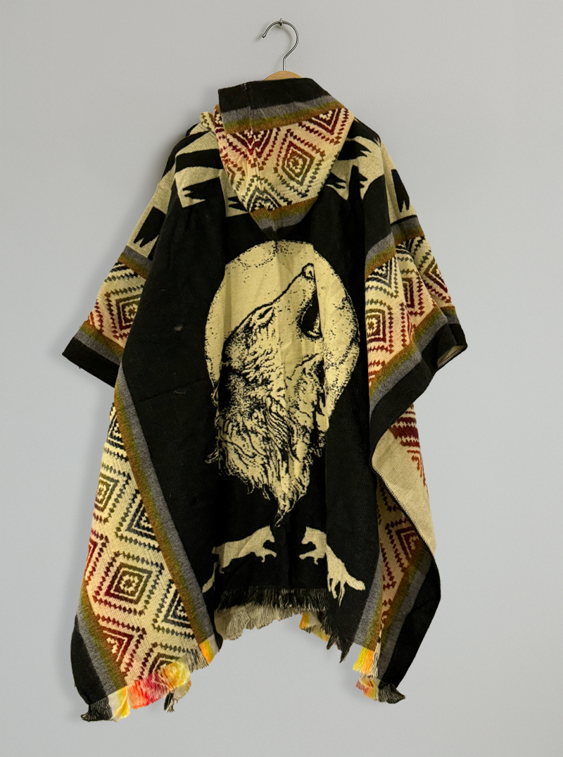 Authentic Mexican Poncho | Wolf & Moon