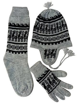 Set di Accessori in Alpaca - Bianco