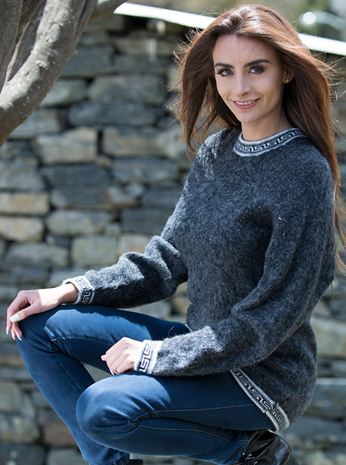 Sueter Gris de Alpaca