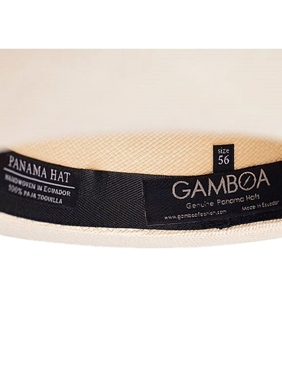 Natural Panama Hat - Fedora Hat