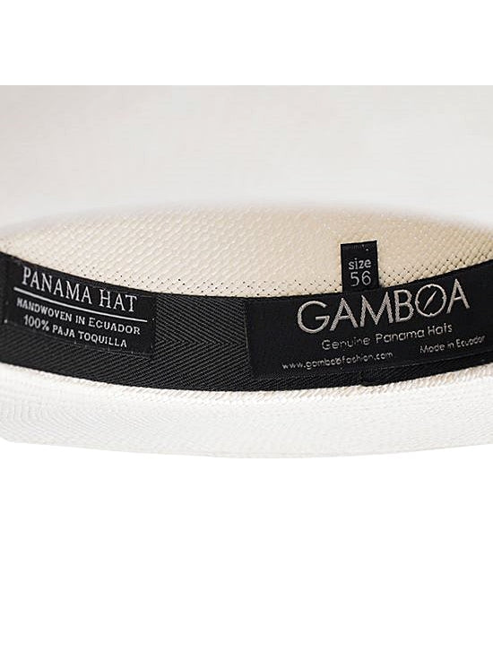 Natural Panama Hat - Gambler Hat