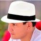 Sombrero de Panamá Blanco Borsalino Havana Grado 3-4