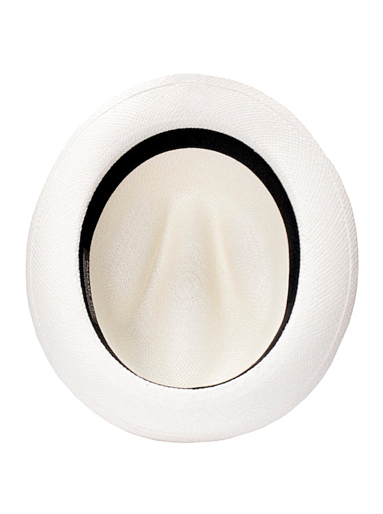 White Panama Hat for Men- Borsalino Hat