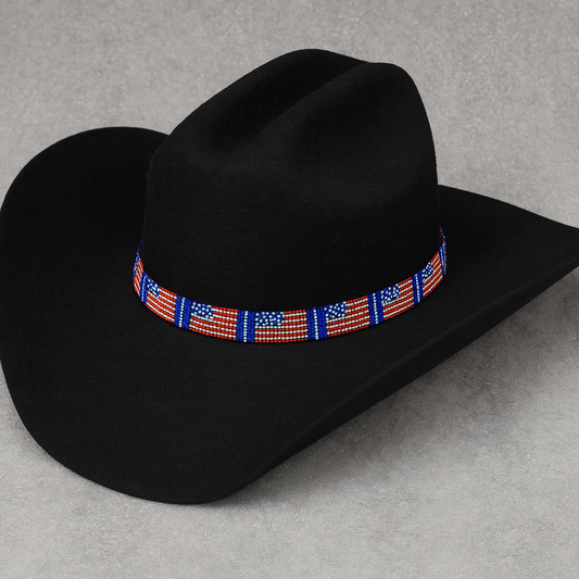 usa flag panama hat