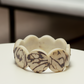 Tagua-Armband im Marmor-Stil
