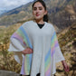 Alpaca Poncho for Women - Multicolor