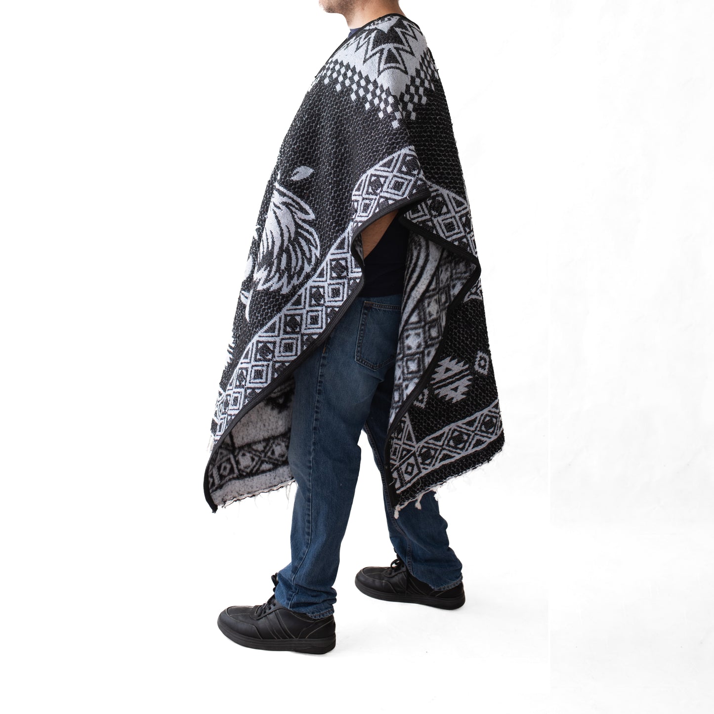 Doudoune Sans Manches Homme Poncho Alpaga Gamboa Homme Manteau