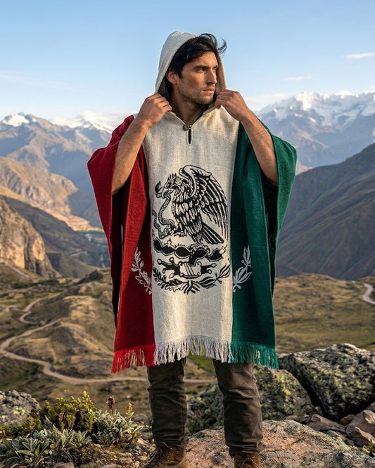 Mexican Poncho | Eagle Design
