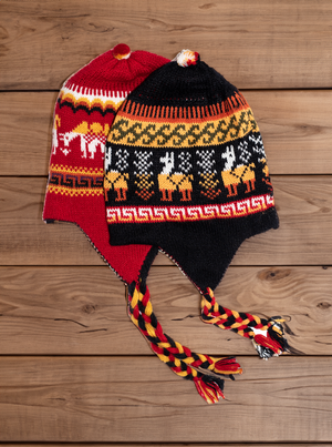 Reversible Red Alpaca Hat – Gamboa