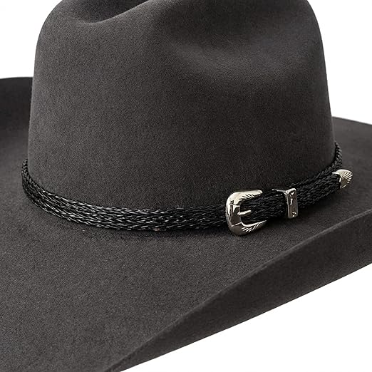 Genuine Horsehair Hat Band - Cowboy Style