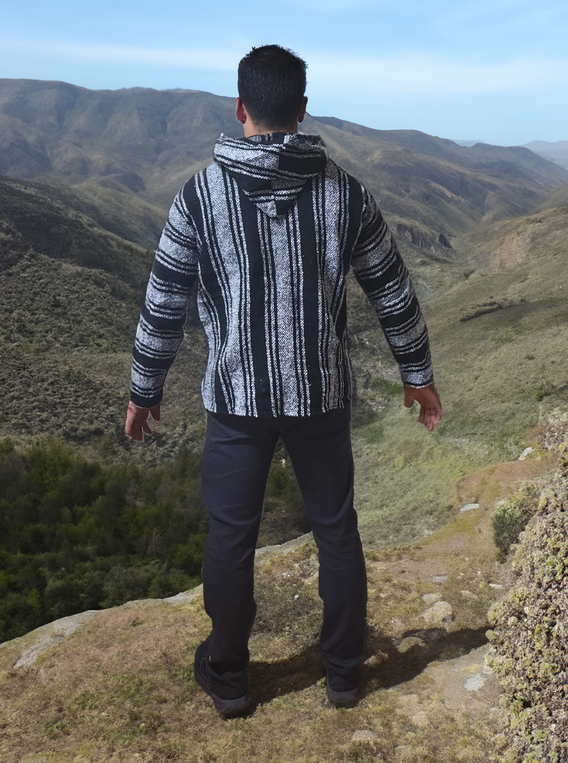 Mexican Baja Hoodie for Men Women Unisex Hoodie Black Gamboa