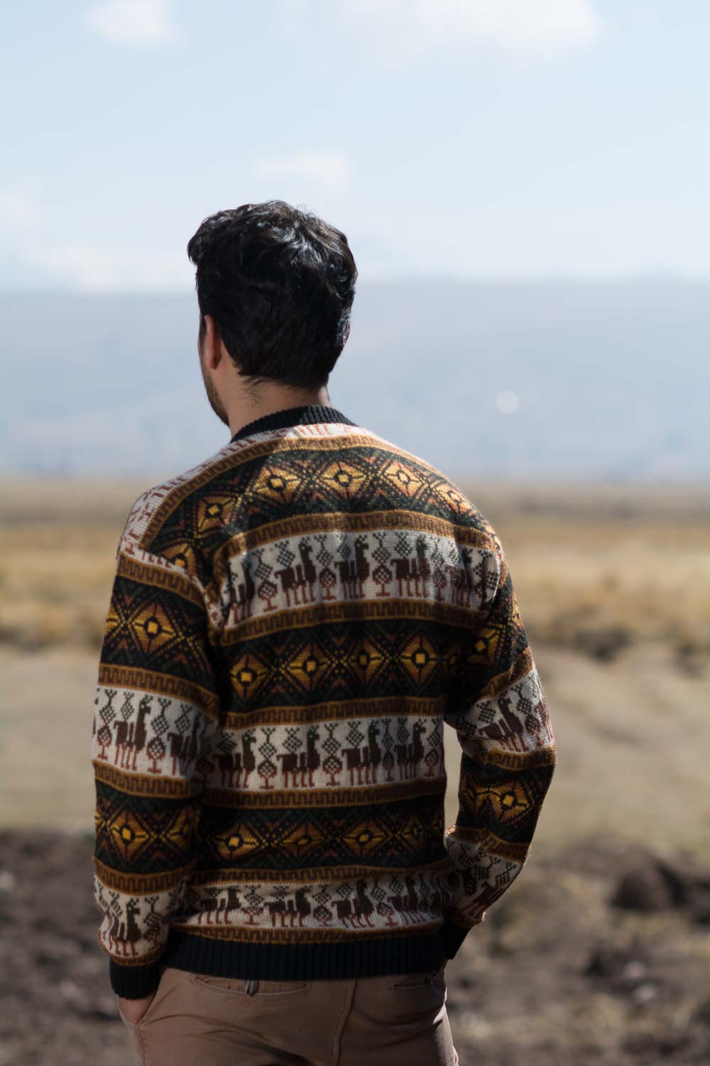 Gamboa Men Sweater Andean Alpaca