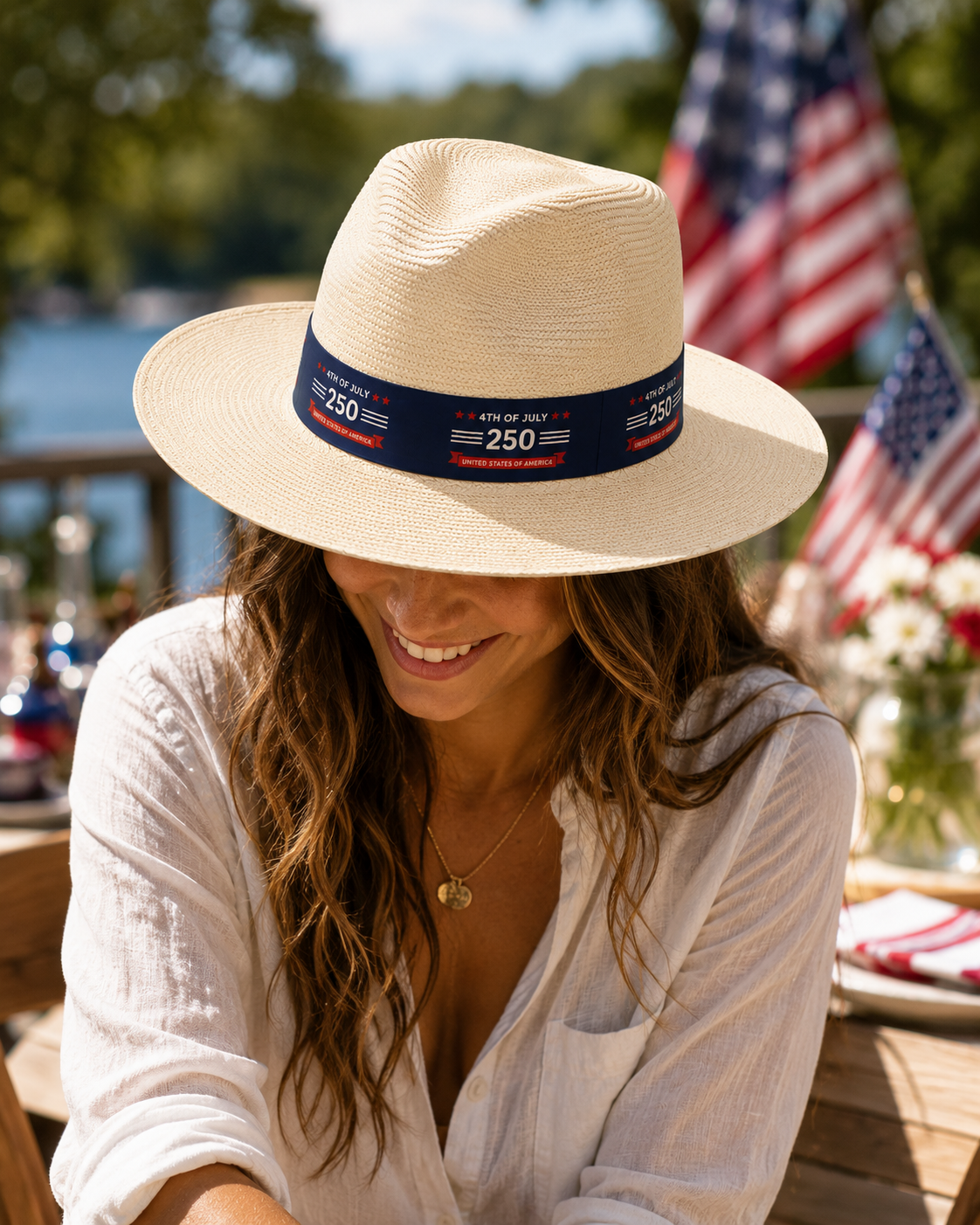 USA Independence Day Hat Band | 4th of July Hat Band