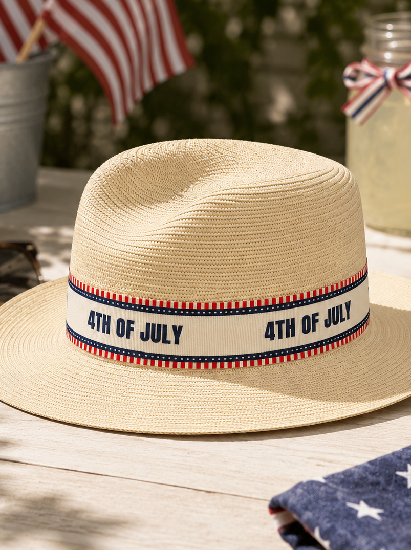4th of July Hat Band | USA Flag Band