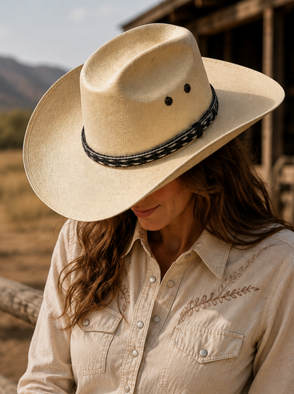 Gamboa Cowboy Panama Hat | Natural