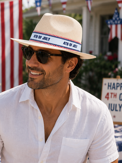 4th of July Hat Band | USA Flag Band