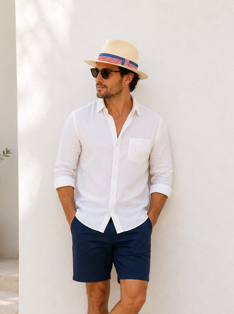 Cappello Panama Cuenca Fedora da Uomo (Grado 3-4)