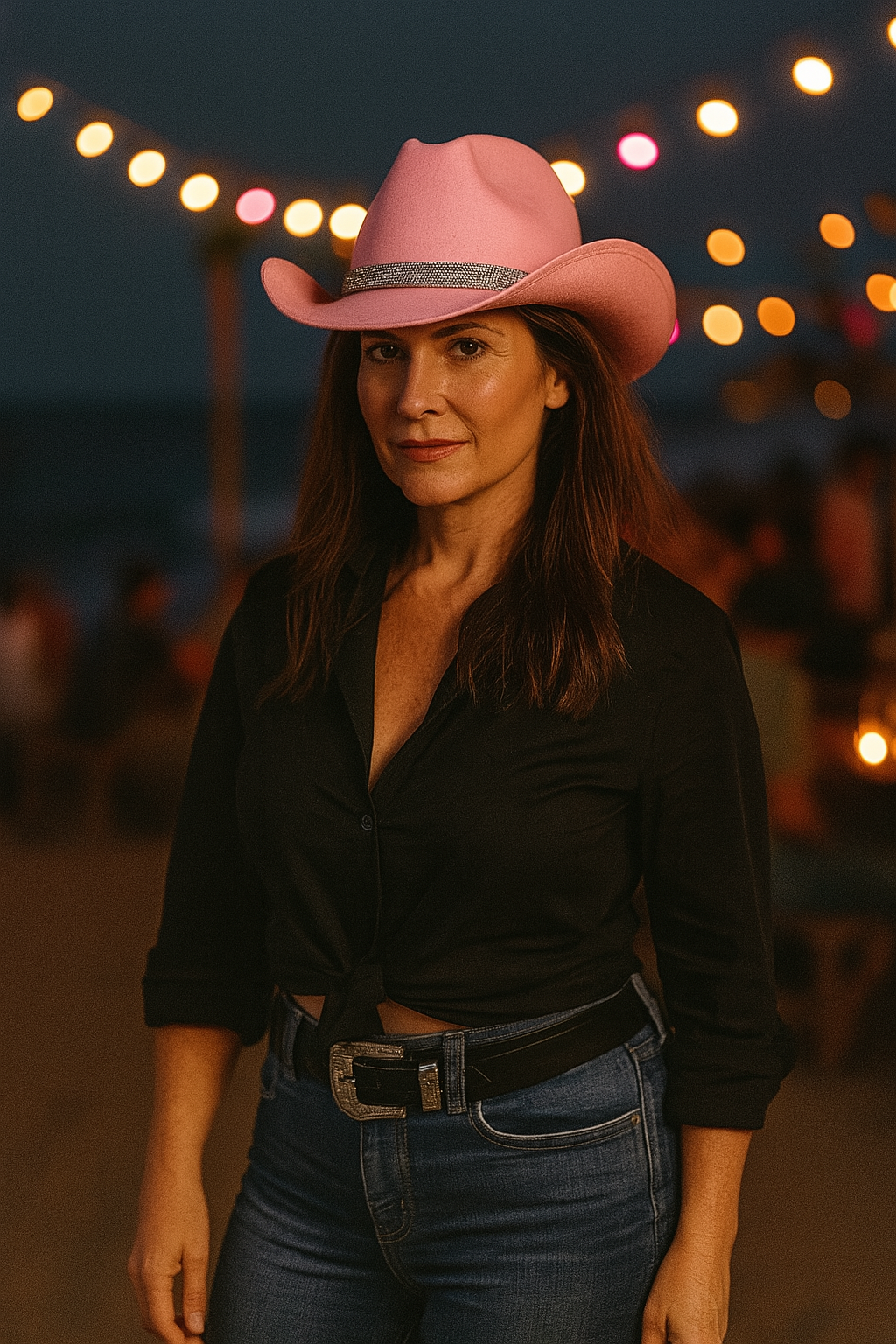 Full-Strass Western Hat Band