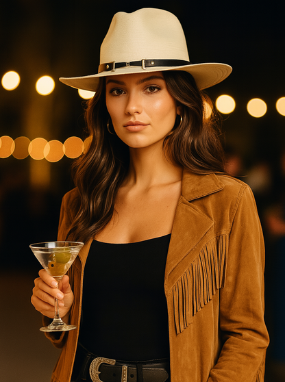 Black Western Hat Band