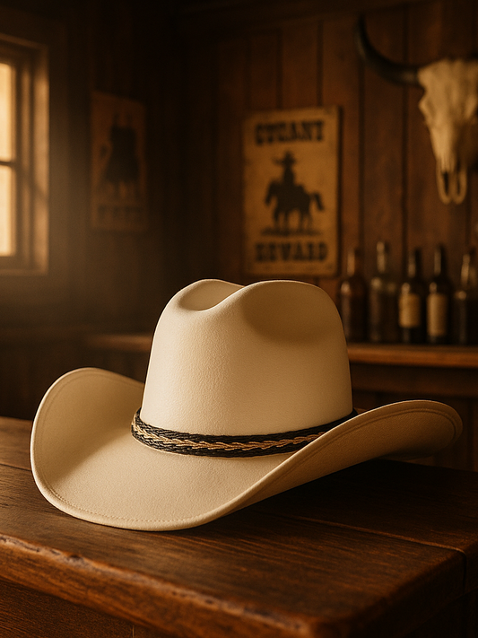 Genuine Horsehair Band - Black