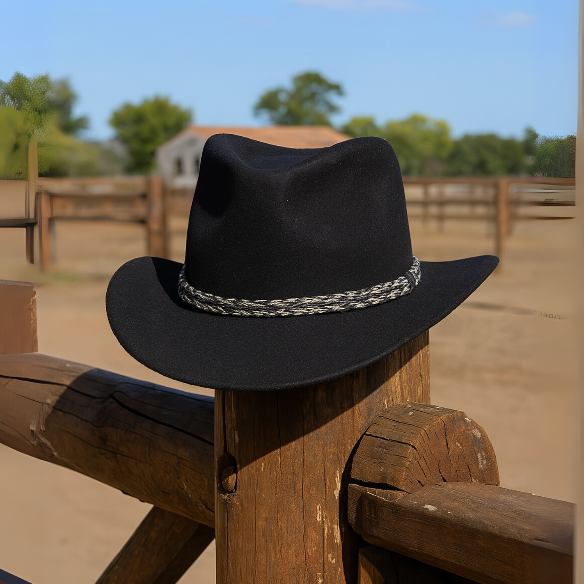 5743 Original Panama Hat + Band For Cowboy Panama Hat Countryside Grade 3| Cattleman Western Style by  main image 3