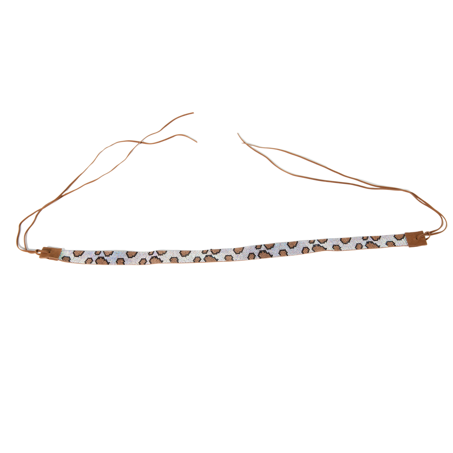 Strass Western Animal Print Hat Band