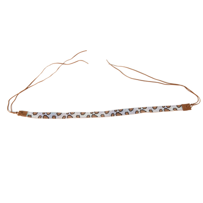 Strass Western Animal Print Hat Band