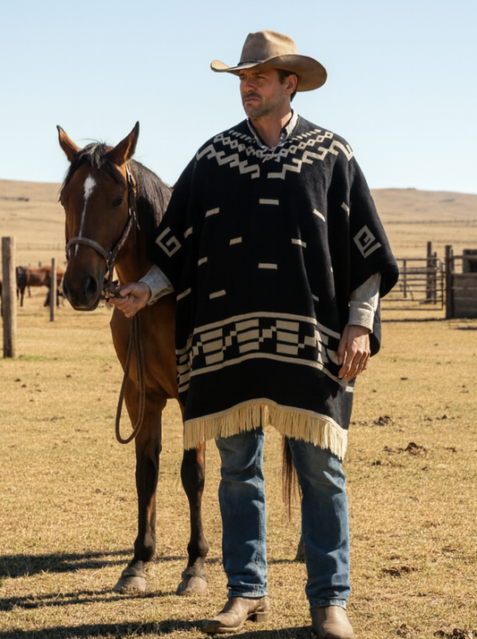 Clint Eastwood Poncho for Men | Mexican Poncho