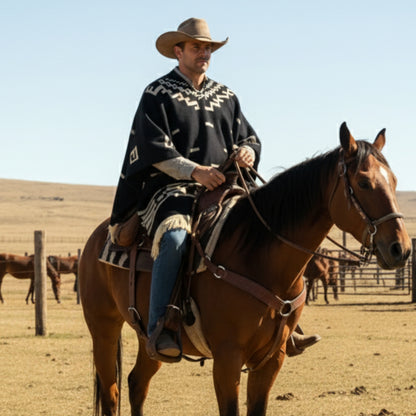 Clint Eastwood Poncho for Men | Mexican Poncho