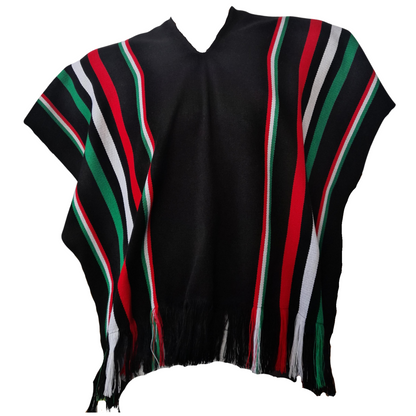 Black Mexican Poncho