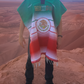 Mexican Flag Poncho | Authentic Mexican Serape Poncho