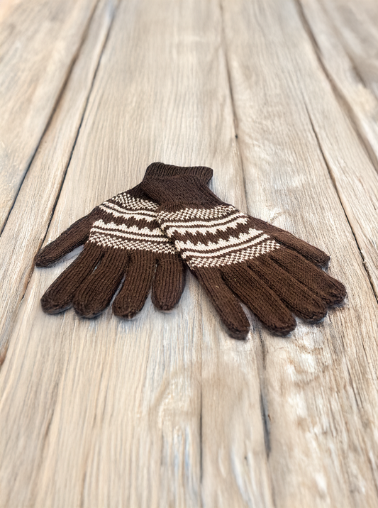 Fair Isle Alpaca Gloves