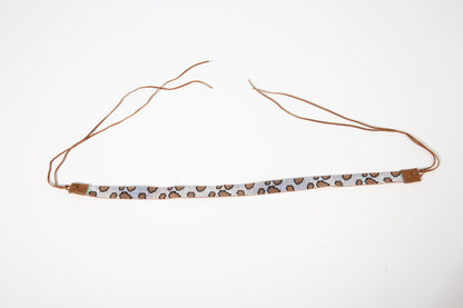 Strass Western Animal Print Hat Band