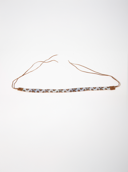 Strass Western Animal Print Hat Band