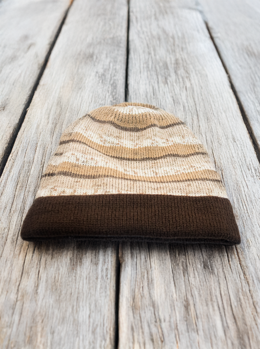 Andean Bicolor Reversible Alpaca Hat