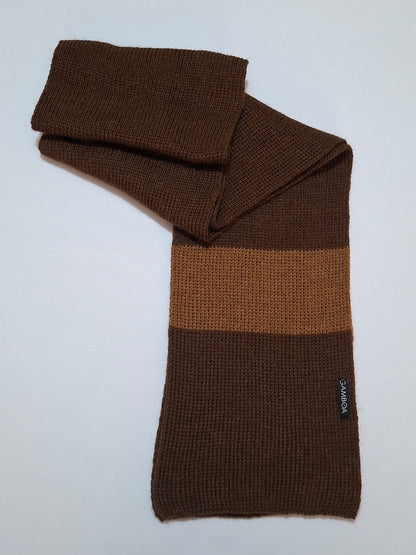 Bicolor Alpaca Scarf